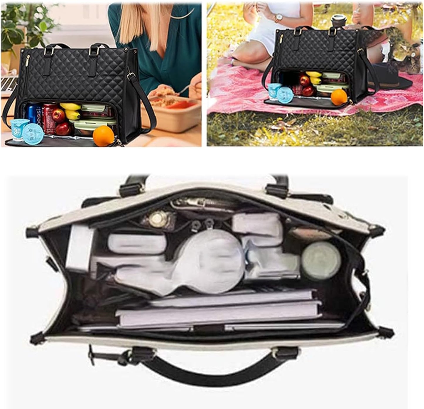 SAC À MAIN 3 EN 1 + POCHETTE